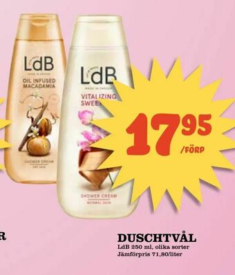 Nya Pulsen Duschtvål erbjuda