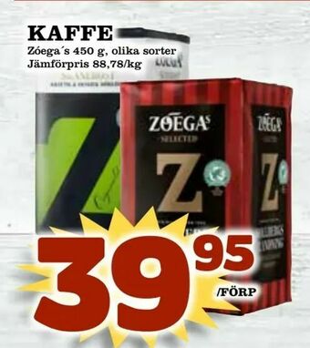 Nya Pulsen Kaffe erbjuda