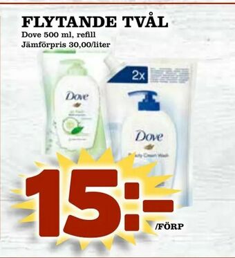 Nya Pulsen Flytande tvål erbjuda