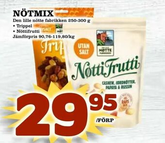 Nya Pulsen Nötmix erbjuda