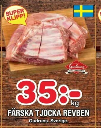 Nya Pulsen Färska tjocka revben erbjuda