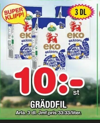 Nya Pulsen Gräddfil erbjuda