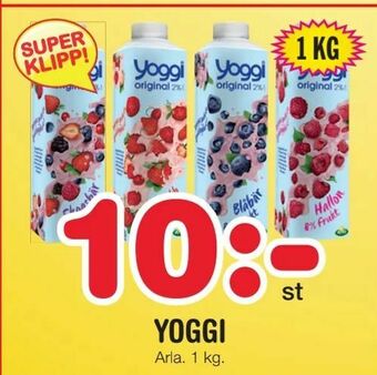 Nya Pulsen Yoggi erbjuda