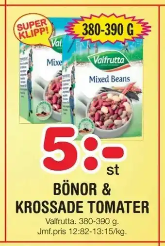 Nya Pulsen Bönor & krossade tomater erbjuda