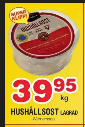 Hushållsost lagrad