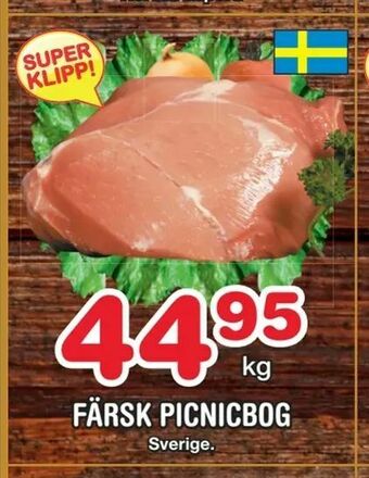 Nya Pulsen Färsk picnicbog erbjuda