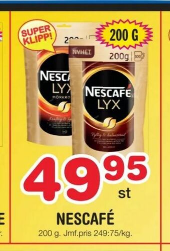 Nya Pulsen Nescafé erbjuda