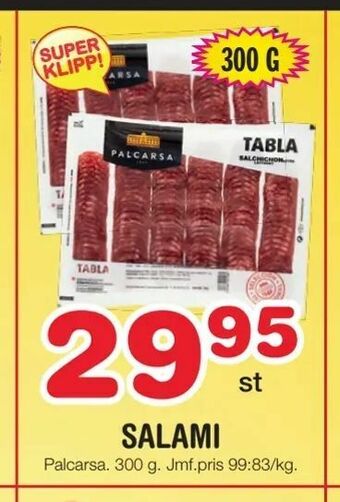 Nya Pulsen Salami erbjuda