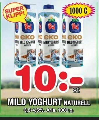 Nya Pulsen Mild yoghurt erbjuda