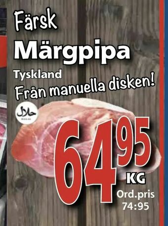 Supergrossen Färsk Märgpipa erbjuda