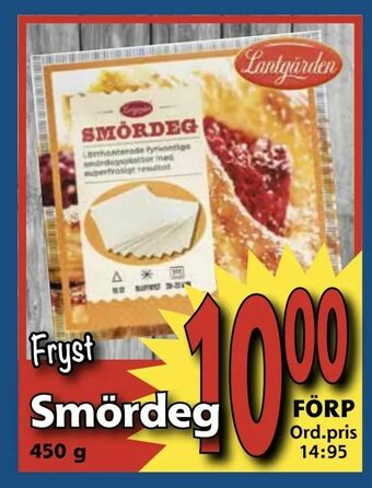 Supergrossen Smördeg erbjuda
