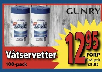 Supergrossen Våtservetter erbjuda