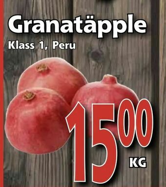 Supergrossen Granatäpple erbjuda