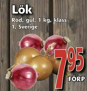 Supergrossen Lök erbjuda