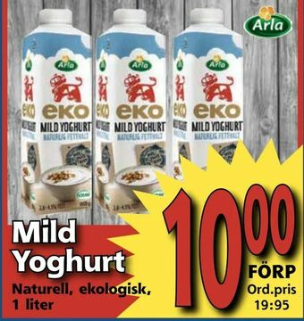 Supergrossen Mild Yoghurt erbjuda