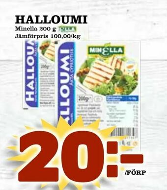 Supergrossen Halloumi erbjuda