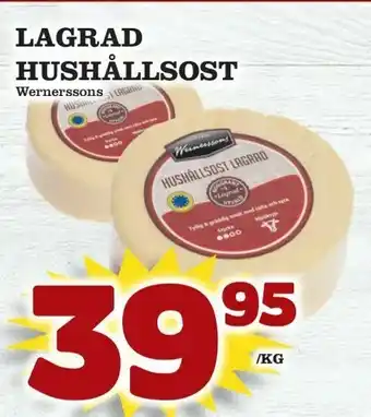 Supergrossen Lagrad hushållsost erbjuda