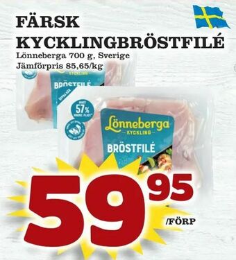 Supergrossen Färsk kycklingbröstfilé erbjuda