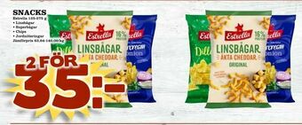Supergrossen Snacks erbjuda