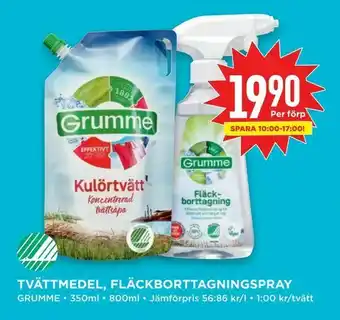 Willys Hemma Tvättmedel, fläckborttagningspray erbjuda