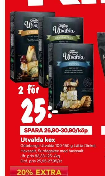 City Gross Utvalda kex erbjuda