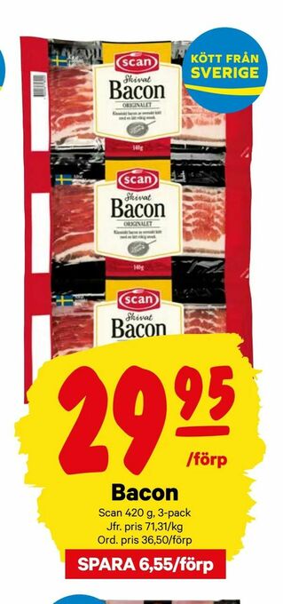 City Gross Bacon erbjuda