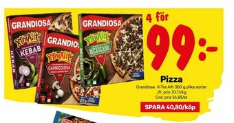 City Gross Pizza erbjuda