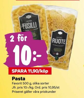 City Gross Pasta erbjuda