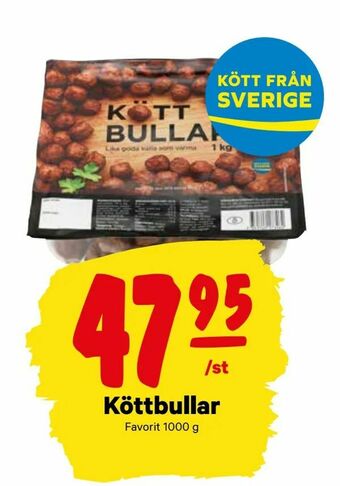 City Gross Köttbullar erbjuda