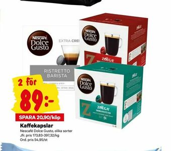 City Gross Kaffekapslar erbjuda