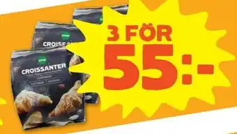 Coop Forum Coop Croissanter 3st 330g erbjuda