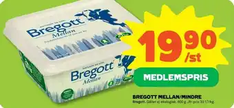 Coop Forum Bregott Mellan/Mindre 600g erbjuda