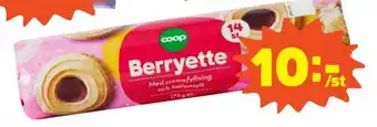 Coop Kakor Berryette 175g