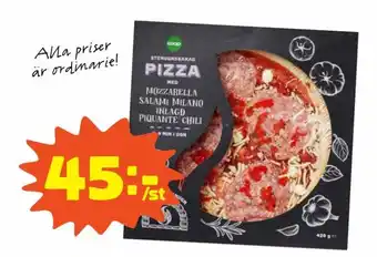 Coop Coop Pizza Salami 420g erbjuda