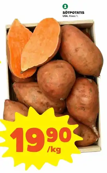 Coop Extra USA Sötpotatis erbjuda
