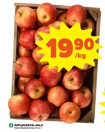 Coop Extra Coop Äpplen Royal Gala erbjuda