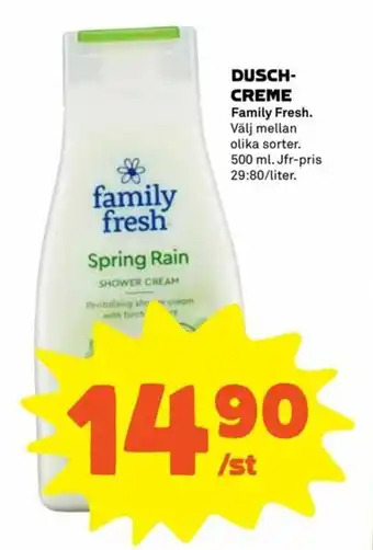 Family Fresh Duschcreme 500ml