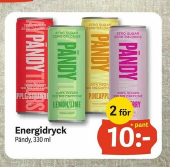 DollarStore Energidryck erbjuda