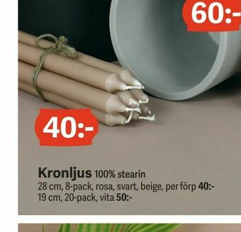 DollarStore Kronljus erbjuda