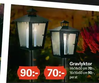 DollarStore Gravlyktor erbjuda