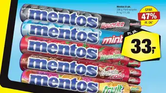 Calle Mentos 8-pk erbjuda