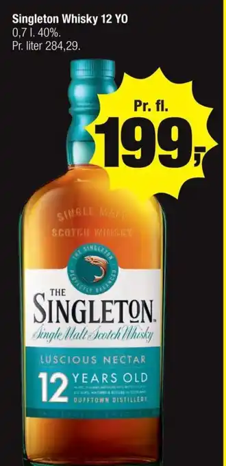 Calle Singleton Whisky 12 YO erbjuda