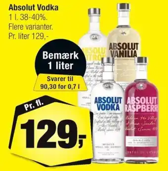 Calle Absolut Vodka erbjuda