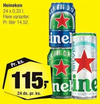 Calle Heineken erbjuda