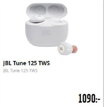 Teknikmagasinet JBL Tune 125 TWS erbjuda