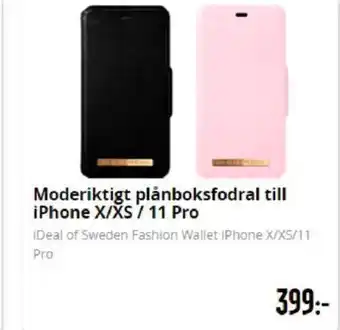 Moderiktigt plånboksfodral till iPhone X/XS/11 Pro, iDeal of Sweden Fashion Wallet iPhone X/XS/11 Pro