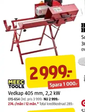 Jula Meec tools vedkap erbjuda