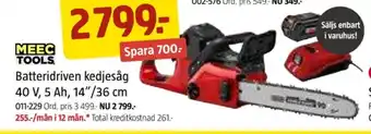 Jula Meec tools kedjesåg erbjuda