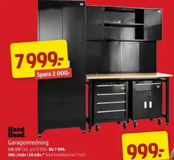 Jula Hard head verkstadsinredning erbjuda
