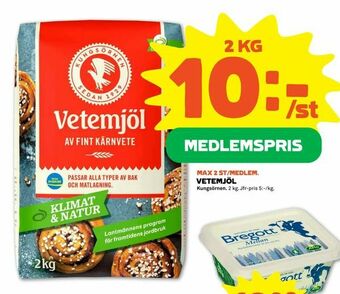 Stora Coop Vetemjöl erbjuda